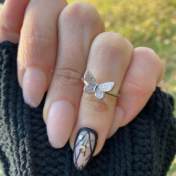 New 925 sterling silver butterfly 🦋 ring - Picture 7 of 7